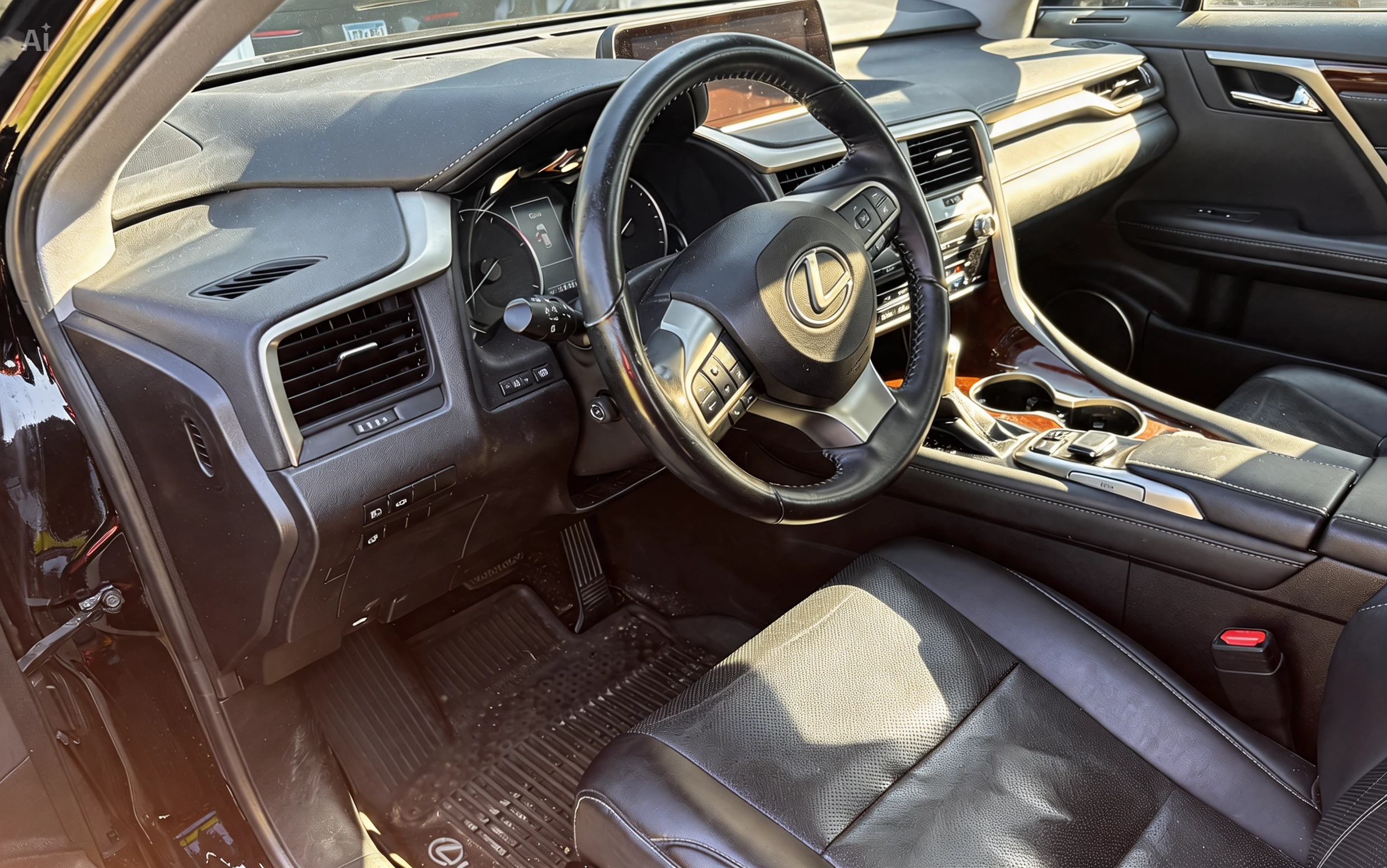 Before — dirty/dull vehicle