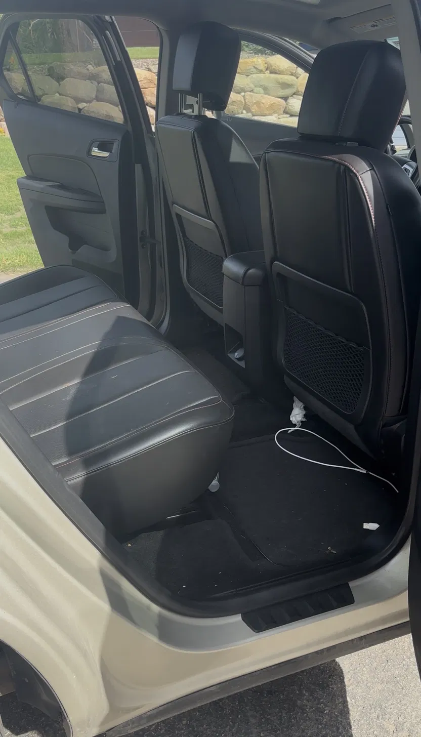 Before - Rear Seats
